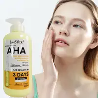 Crème corporelle à la vitamine C 500 ml, blanchissante, aux acides hydroxy, VE, élimine les marques d'acné, hydratation intense, éclaircissante, soin de la peau 2