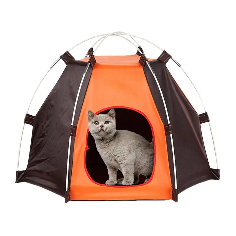 

Dog Camping Tent creative Waterproof Outdoor Dog Tent Portable Foldable Pet House Cute Animal Dog House Kennels Nest Pet Product