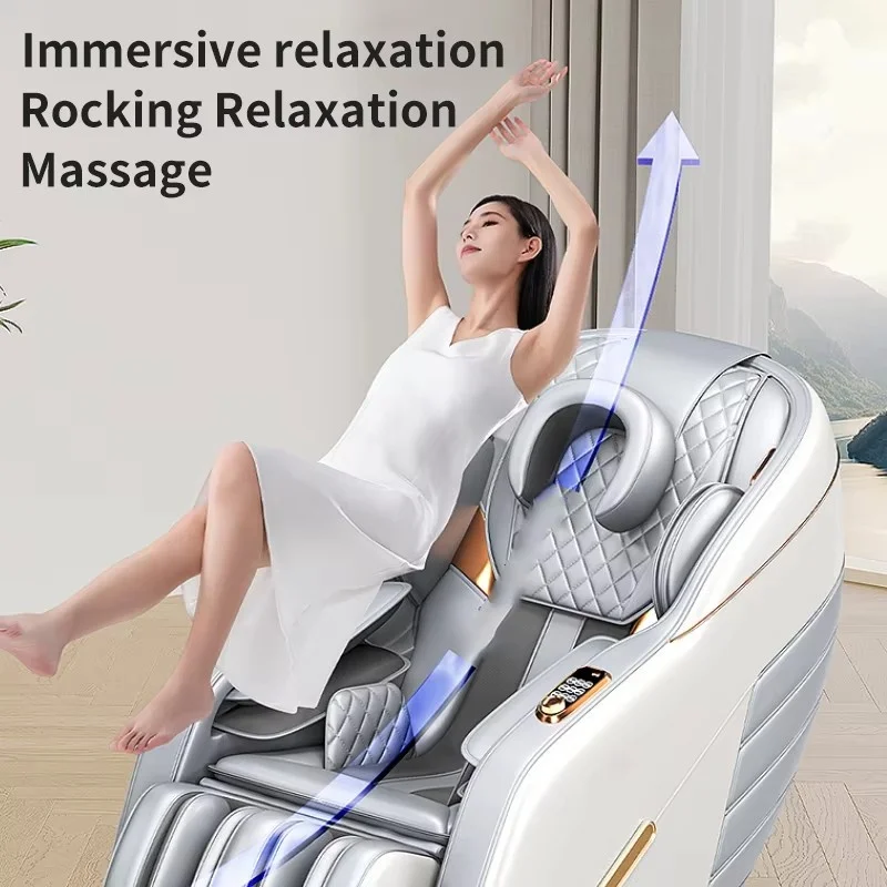 Jinkairui Home Zero gravity Massage Chair Electric Heating Recline Full Body Massage Chair Intelligent Shiatsu CE Massage Sofa 3