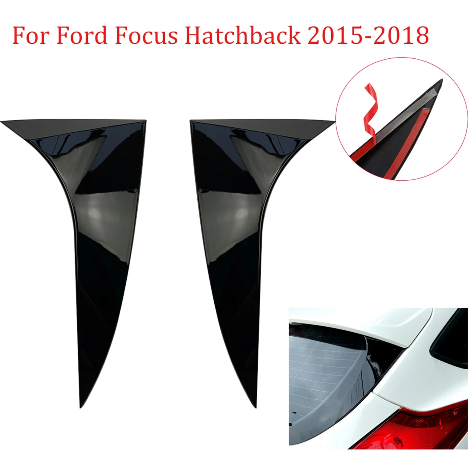 

Автомобильный задний боковой спойлер для хэтчбека Ford Focus