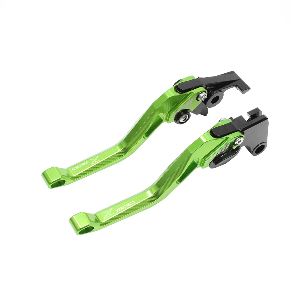 

Motorcycle Brake Clutch Levers Handlebar Hand Grip For Kawasaki NINJA 300R/Z300 2013 2014 2015 2016 2017 2018 Adjustable CNC