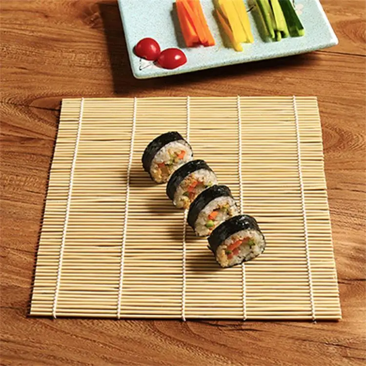 Description Picture 4 of itemA Set Of Rolling Pad Sushi Spoon Kitchen Gadgets Cooking Accessories Bamboo Sushi Making Tools DIY Rice Balls