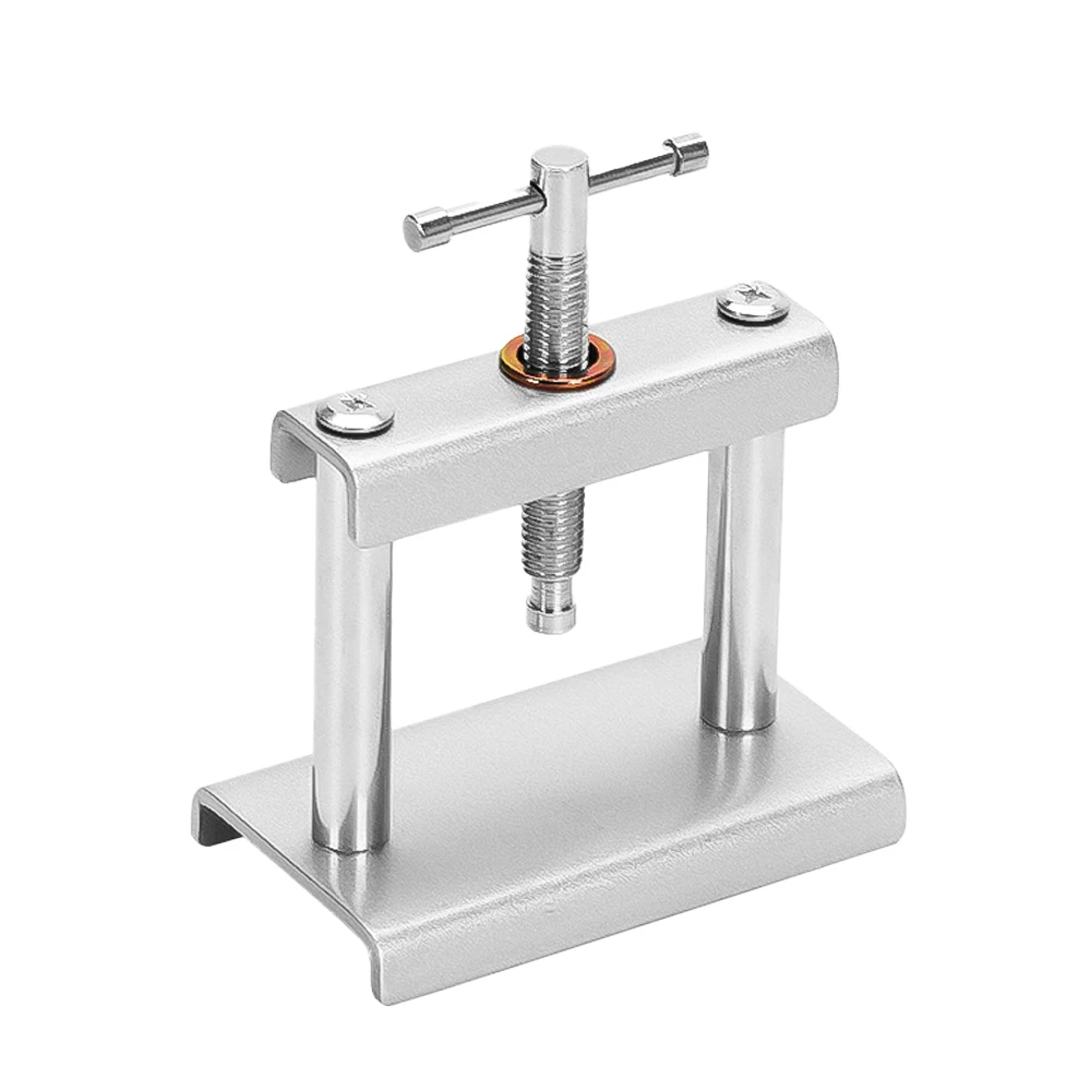Reparasjon av klokkeverktøy Profesjonelt sett med bakdekselpresser 12 stk/18 stk. urkassepresser Monteringsmatriser Metallurmaker Vedlikeholdsverktøy_voghion.com