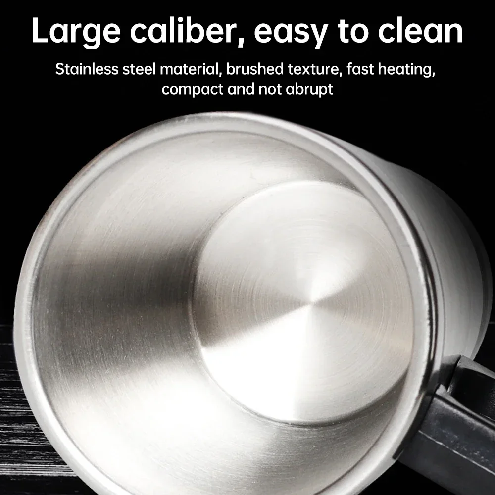 12V/24V Car Heating Cup 300ml Stainless Steel Electric Heating Car Kettle Milk Coffee Thermal Mug Water Warmer Insulation Bottle