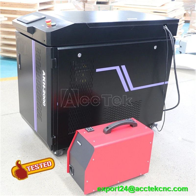 Mini Portable Welding Laser Machines 1500W 2000W 220V 3000W 380V Handheld Laser Welding Machine With Auto Wire Feeding Device 3