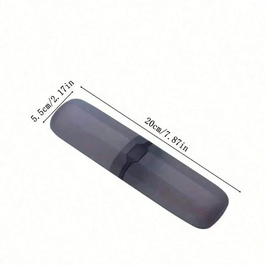 Toothbrush Storage Box Portable Travel Black 20 * 10 * 20cm