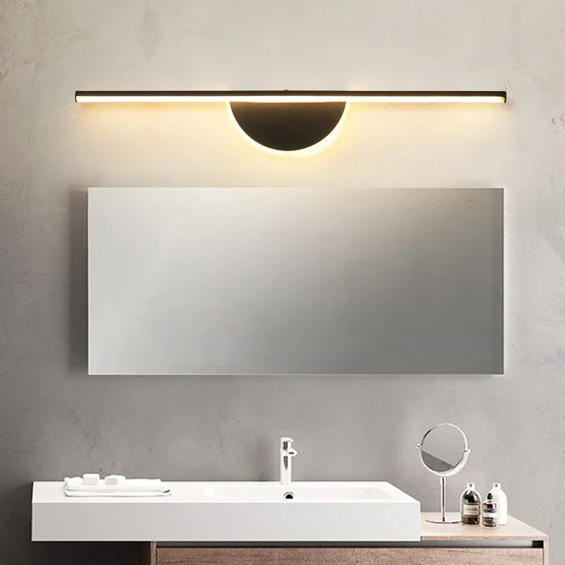 

Modern LED Mirror Wall Lamp TV Background Sconce for Living Room Bathroom Bedside Hotel Hallway Home Decoration Lighting Fixture