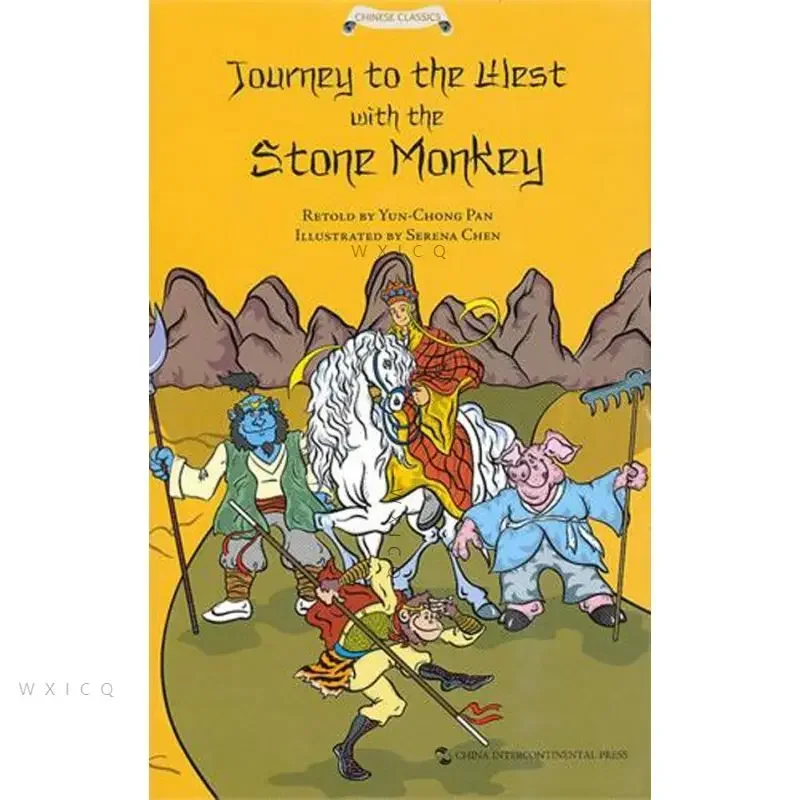 

English version of the book China's four famous books children read bedtime English story books class popular science books