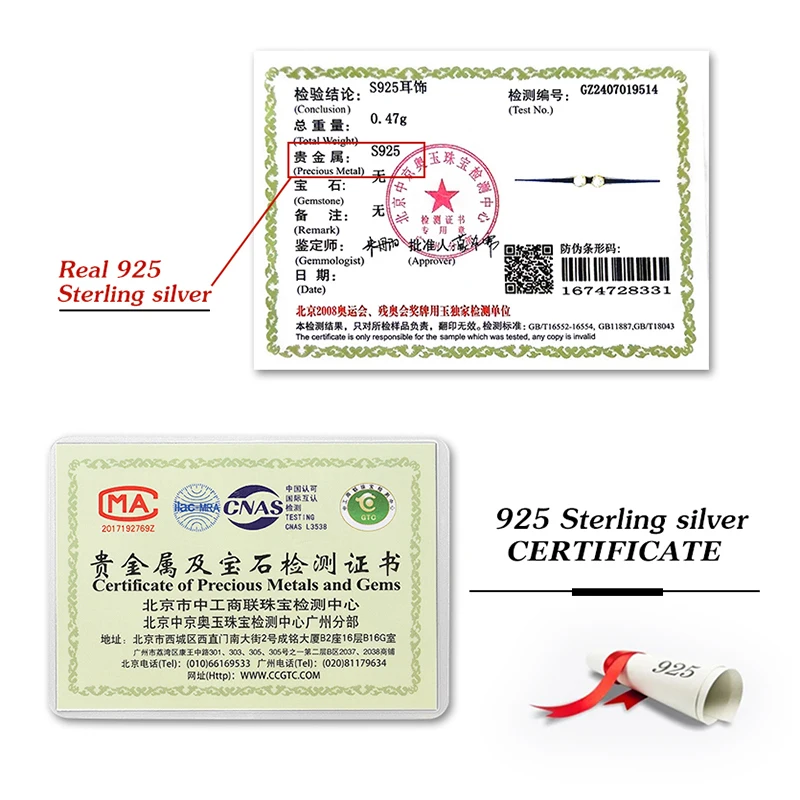 Real 925 Sterling Silver 3mm 4mm 5mm 6mm 7mm Ins CZ Zircon Stud Earrings for Women 18k Gold Plated Fine Jewelry Gift for Girls - Image 6