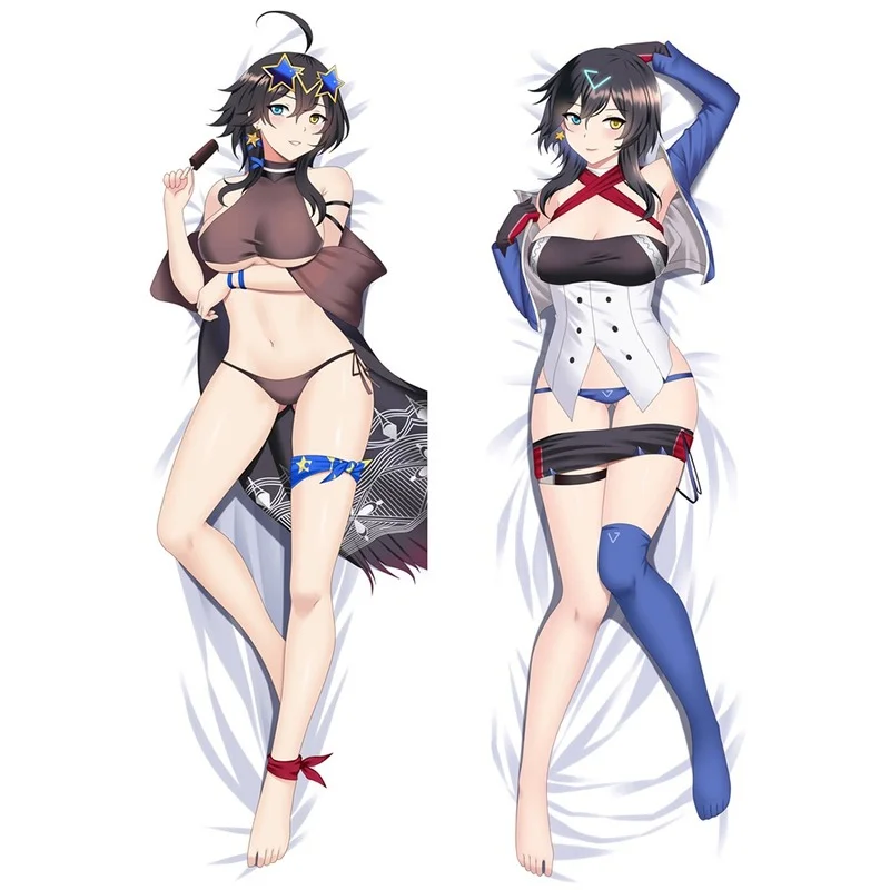 

60x180cm 2WAY/WT Costume Props Azur Lane Dakimakura Hugging Body Pillow Case Cover Japanese Pillowcase Cushion Bedding Gifts