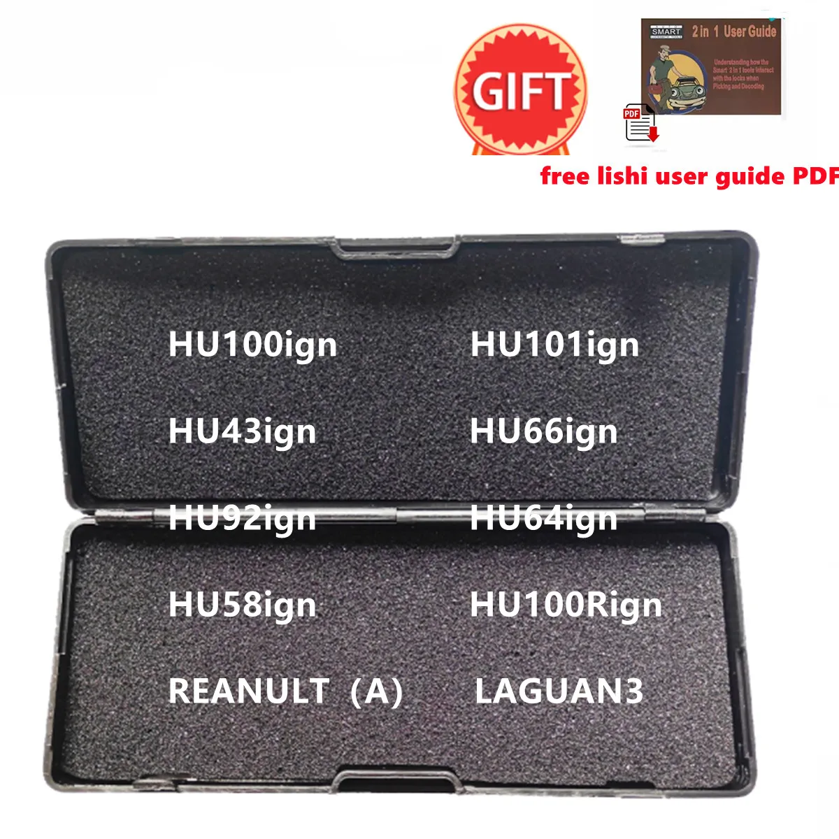 

LISHI 2 IN 1 HU100 HU101 HU43 HU66 HU92 HU64 HU58 HU100R ign REANULTA LA-GUAN3 AUTO REPAIR