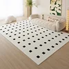 Double-layer Removable Washable Carpet for Living Room Simple Geometric Bedroom Bedisde Rug Home Sofa Coffee Table Mats Ковер 2