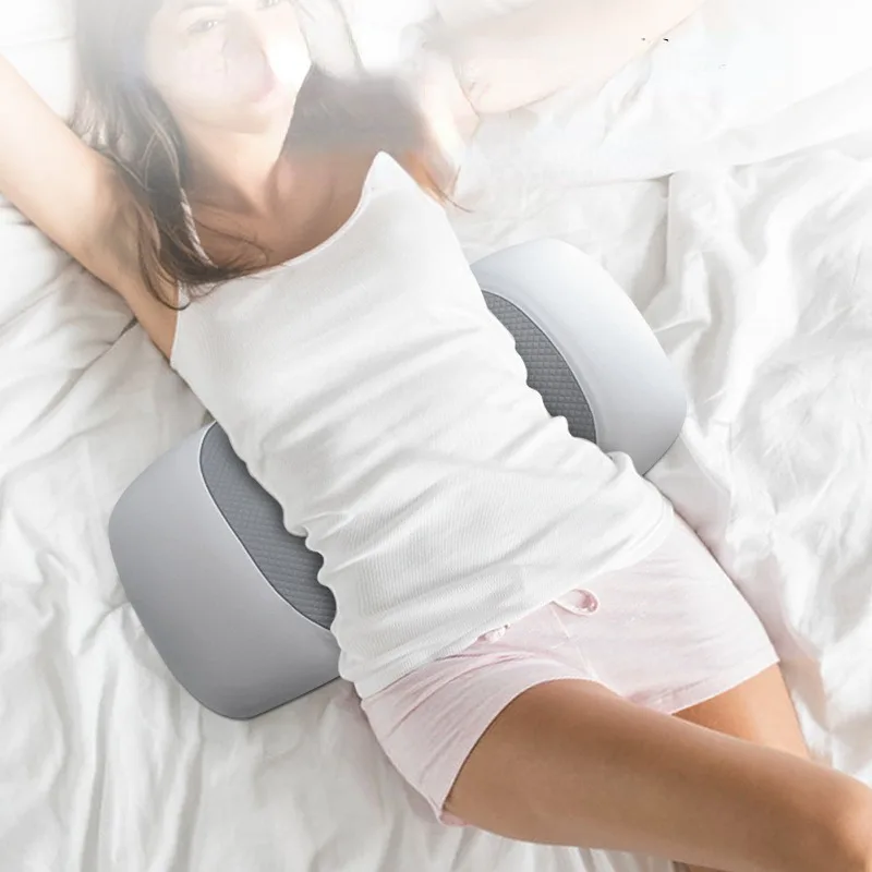 Almohada de Soporte Lumbar para Dormir, Cojín de Espuma Viscoelástica para Soporte Lumbar, Almohada de Soporte para la Espalda, Soporte Lumbar para Dormir Boca Hacia Arriba