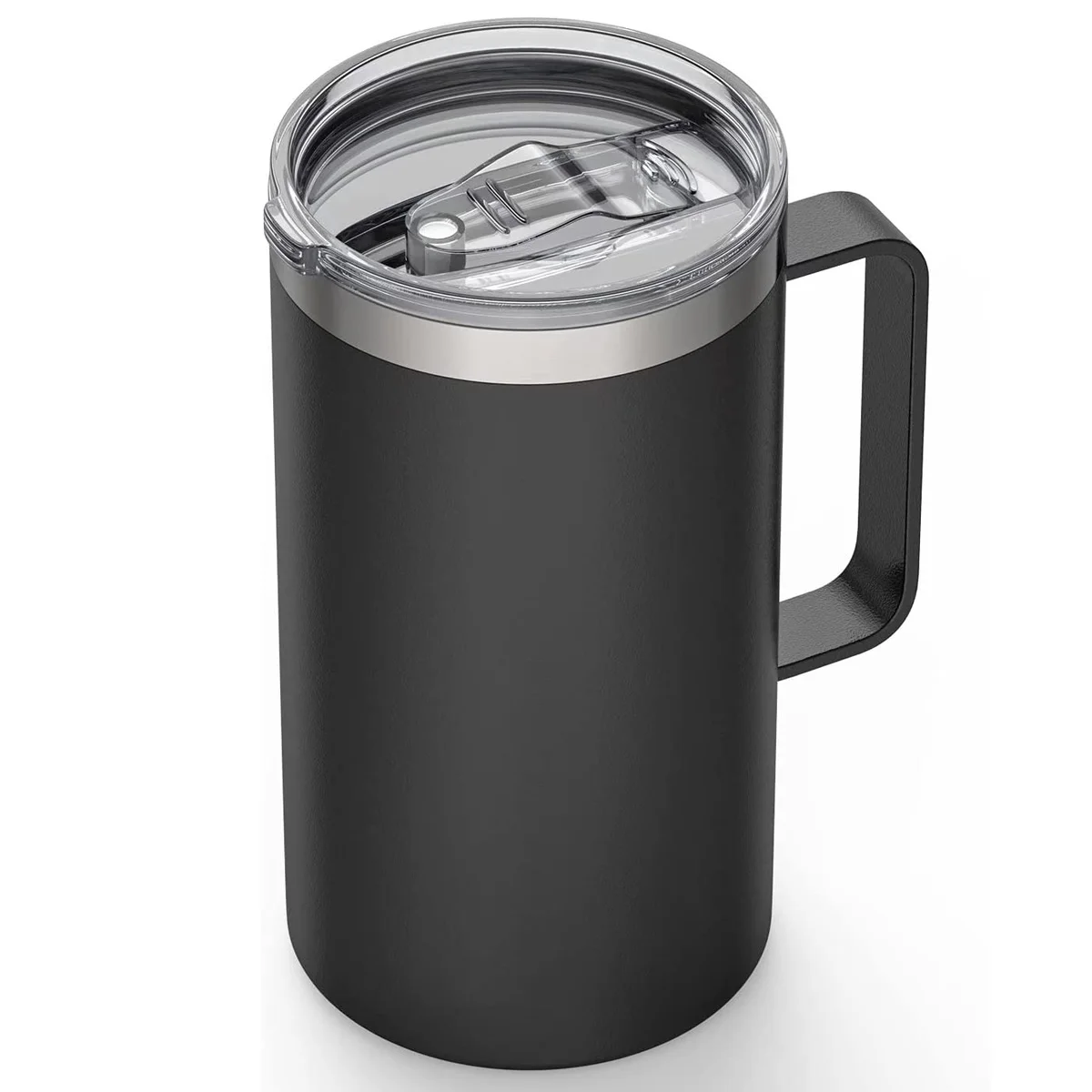 24oz 680ml Insulated Coffee Mug with Lid, Stainless Steel Coffee