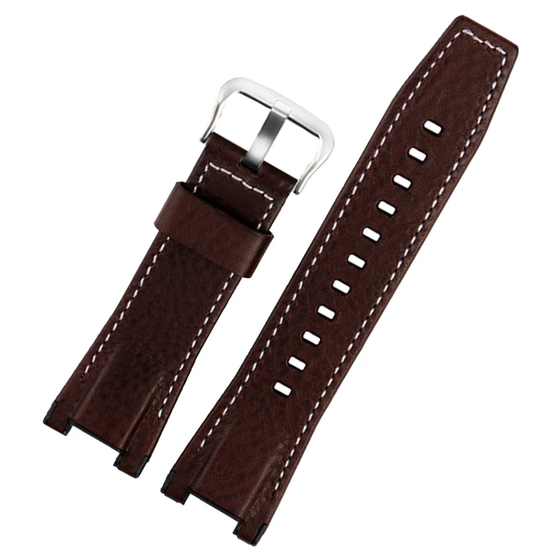 Ремешок нейлоновый кожаный для часов Casio GST-210W120LS130LS310, ремешок модифицированный для часов, Женский Разъем для мужского ремня (art.: 3920c038705ce) - 3920c038705ce