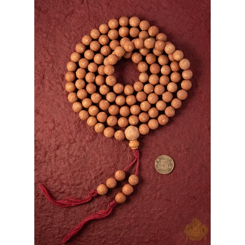 Genuine Goods Selected round Natural Authentic Nepal Oil High Density Small Fengyan Bodhi Seed 108 Buddha Beads 6