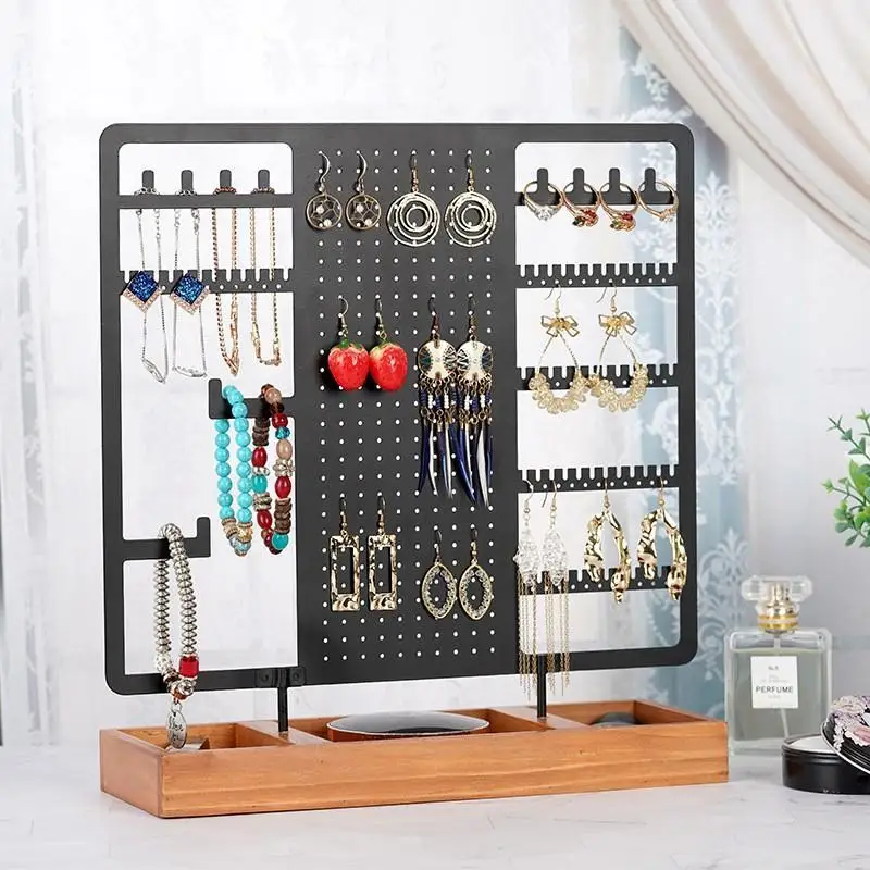 Fashion Jewelry Organizer Display Stand Earrings Necklace Bracelets