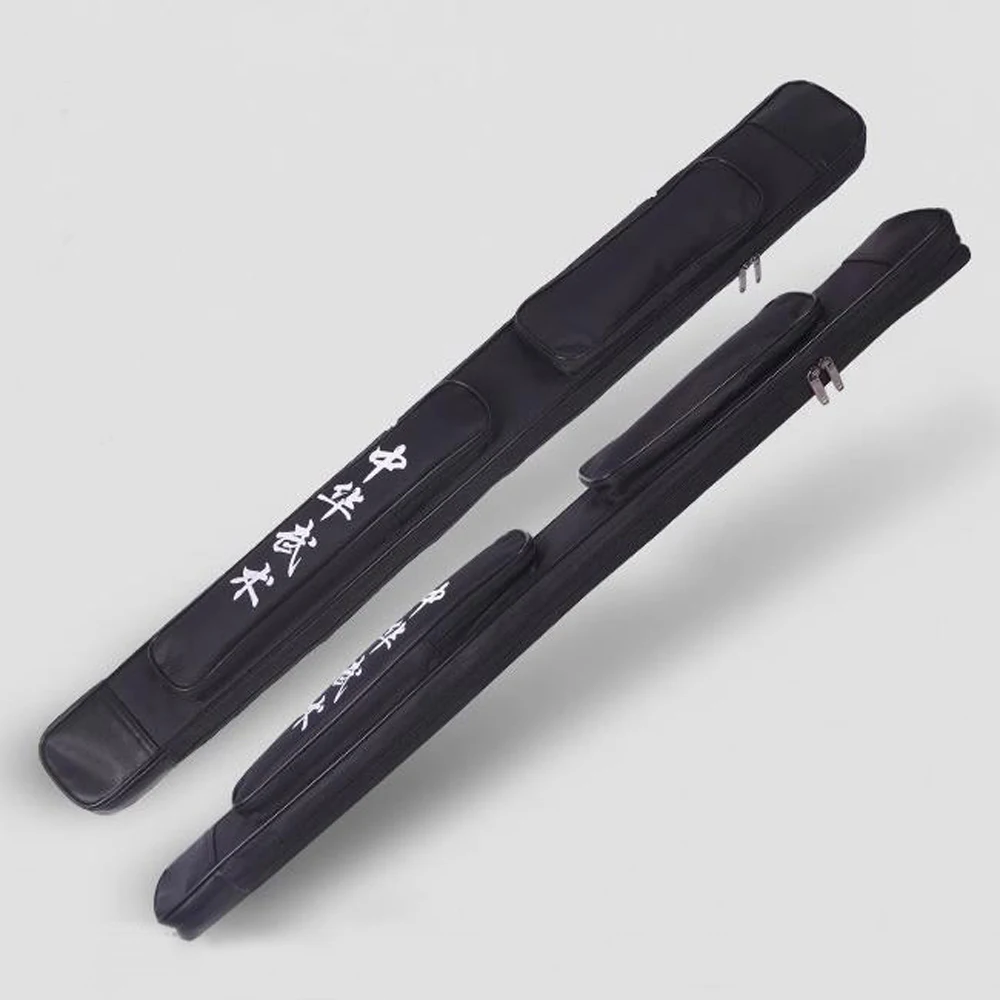Waterproof Durable Fishing Rod Martial Arts Taiji Tai Chi Sword Shoulder Bag 2pcs 105cm