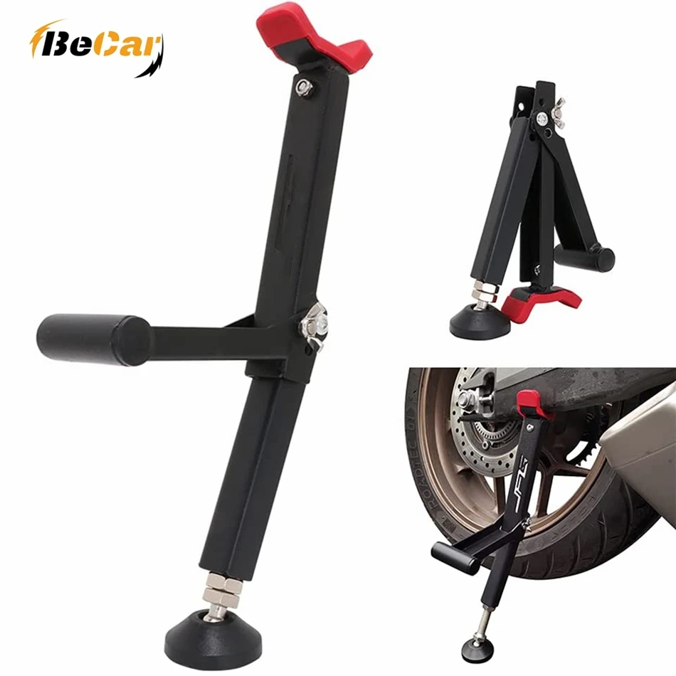 Upgrade Foldable Motorcycle Rear Wheel Stand Jack Lift Portable Motorcycle Lift Stand With