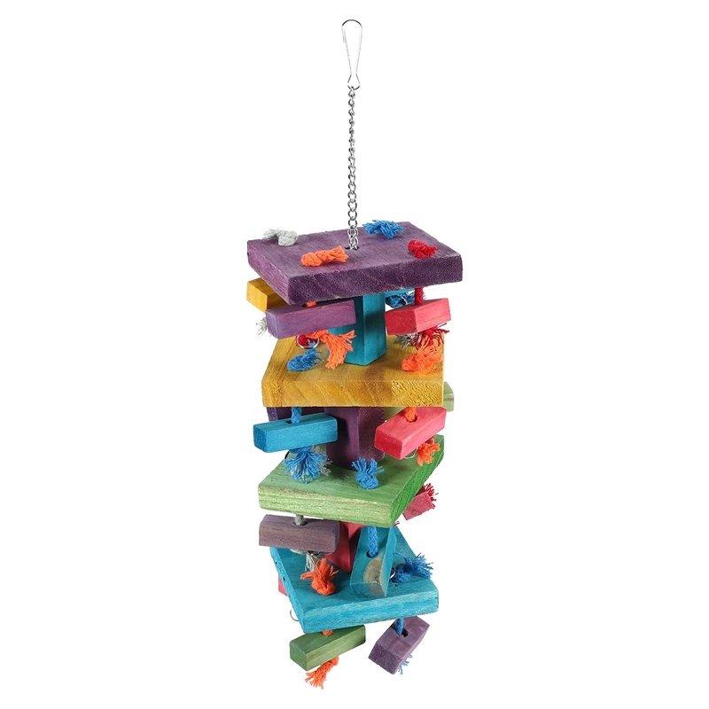 

Жевательная игрушка для птиц, большая и средняя клетка для попугаев, игрушки для укусов, африканские серые масоловки, какаду