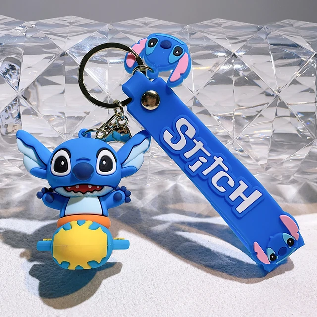 Anime Stitch Keychain Novel Stitch Embrace Baby Doll Keyring Fashion Toys