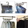 Magic Closet Hangers 1pcs Trousers Pants Hanger Multi-Function Retractable Closet 5 In 1 Wholesale 4
