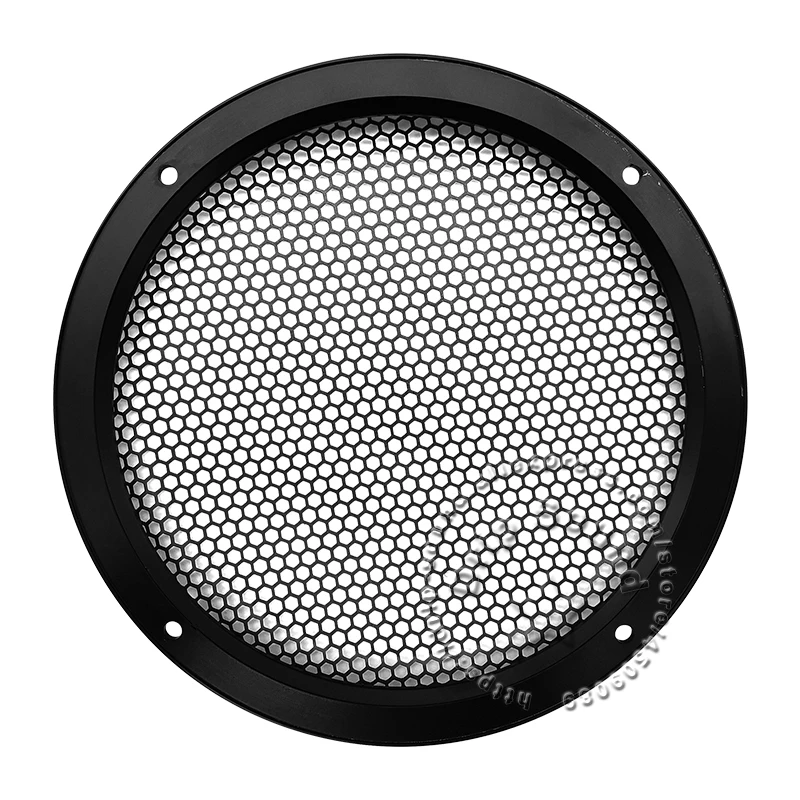 Speaker Grill Conversão Net Cover Carro Retrofitting Porta Áudio Círculo Decorativo Full Metal Mesh Grille 169 mm 6.5 Pcs - Image 2