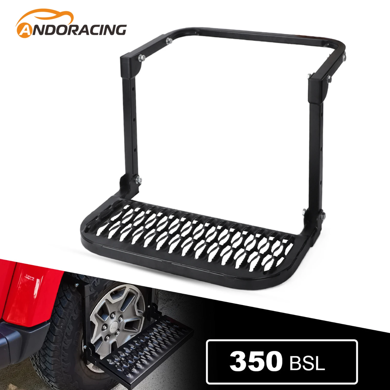 UniversalAdjustableWheelTireStepsCarProtableFoldingStairsTyre