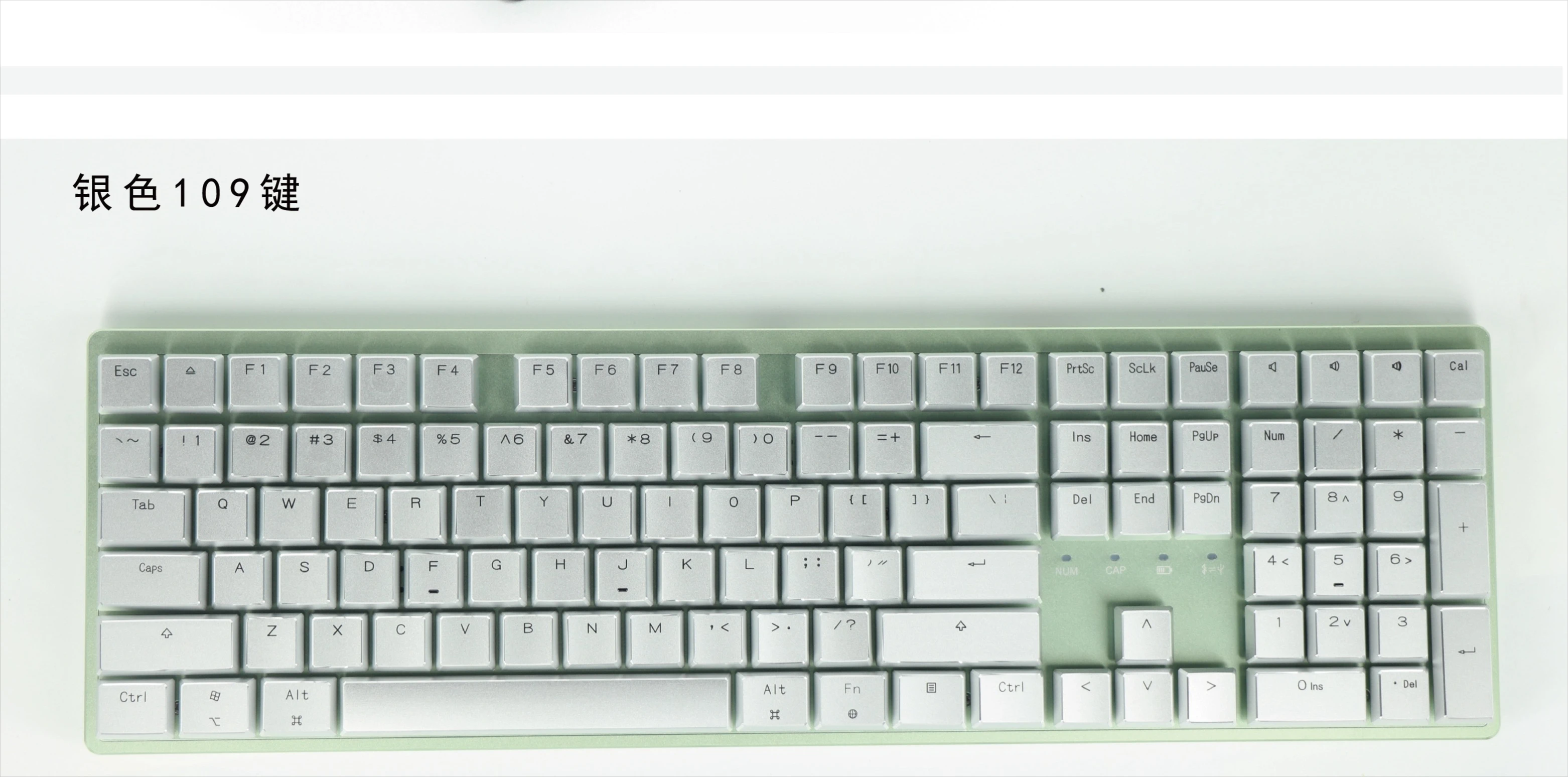 HiUM Aluminum Alloy Low Axis Keycap Custom Metal HL Transparent