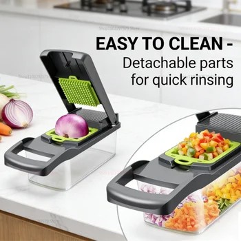 16-Piece Vegetable Chopper Set 1
