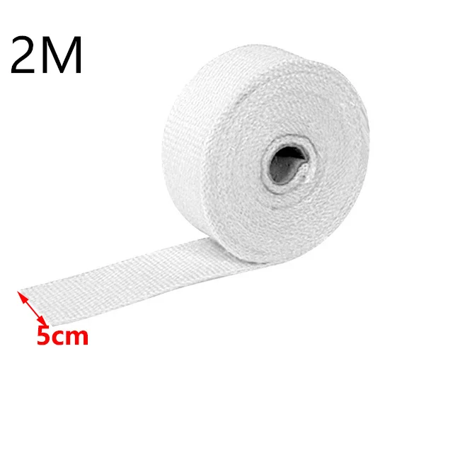 Enhanced Heat-Resistant Motorcycle Exhaust Insulation Wrap