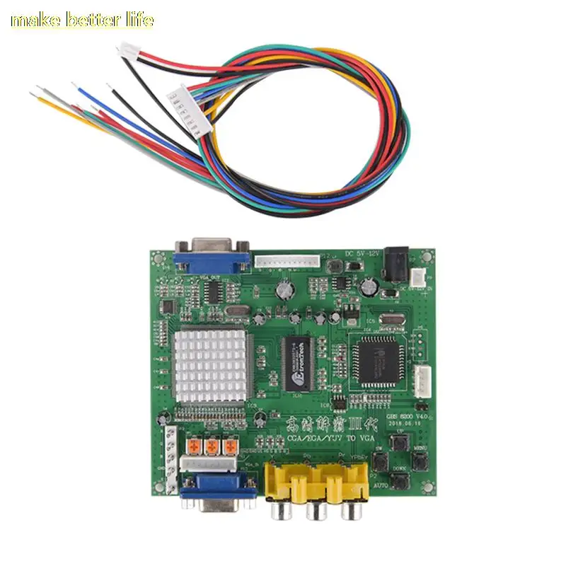 ̵ ӿ RGB/CGA/EGA/YUV To VGA HD    1 , HD9800/GBS8200  ׸ 