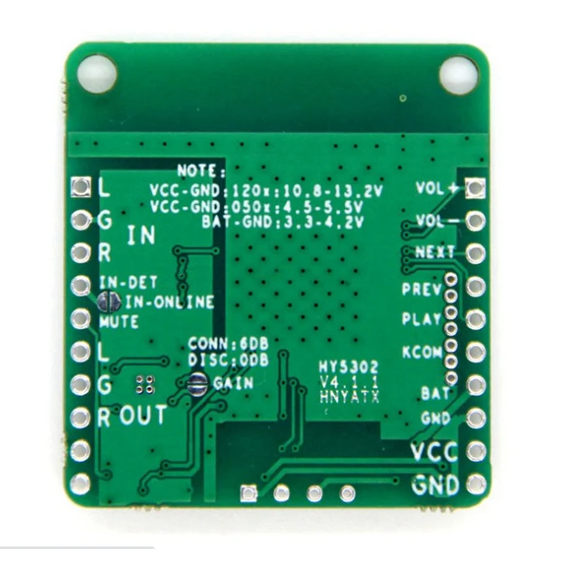 QCC3031 APTXHD  AUX ս  Hifi Bluetooth 5.0   TPA6132A2 ڵ   