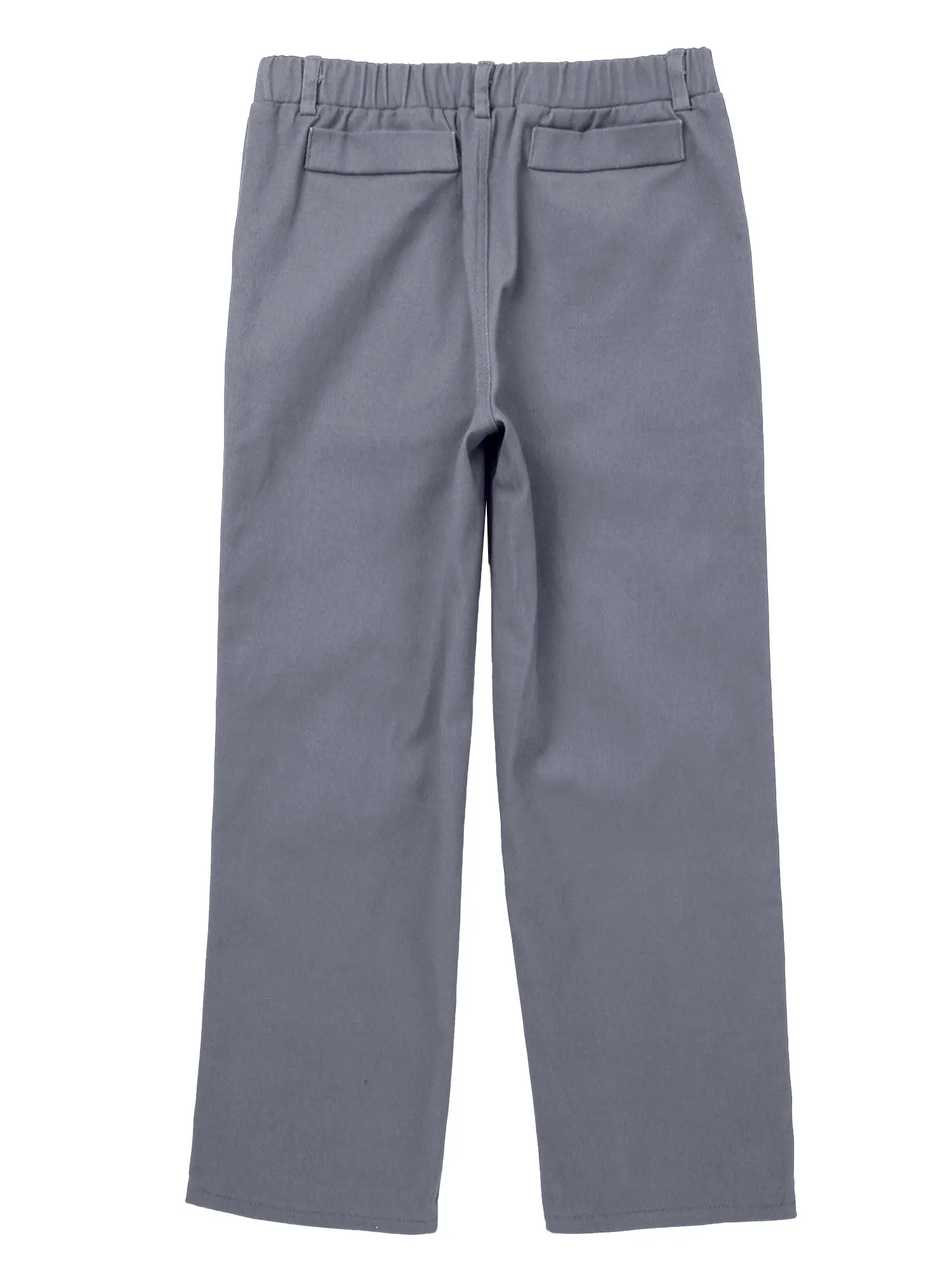 Spring Autumn Kids Boys Trousers Elastic Belt Loop Pants for School Boys Formal Wedding Birthday Party Performance Clothes New