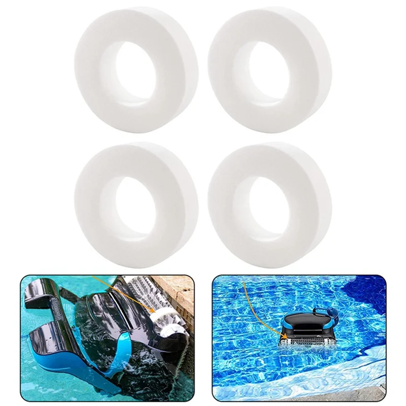 4Pcs Climbing Ring for Dolphin 6101611-R4 M200 M400 M500 Swimming Pool Robot Wheel Cover Replace swimming pool robot wheel cover