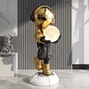Astronaut Spaceman Floor Holding Lamp Ornaments, Light, Luxury, High-end Decoration, Luminous, Bluetooth Speaker, Living Room 1