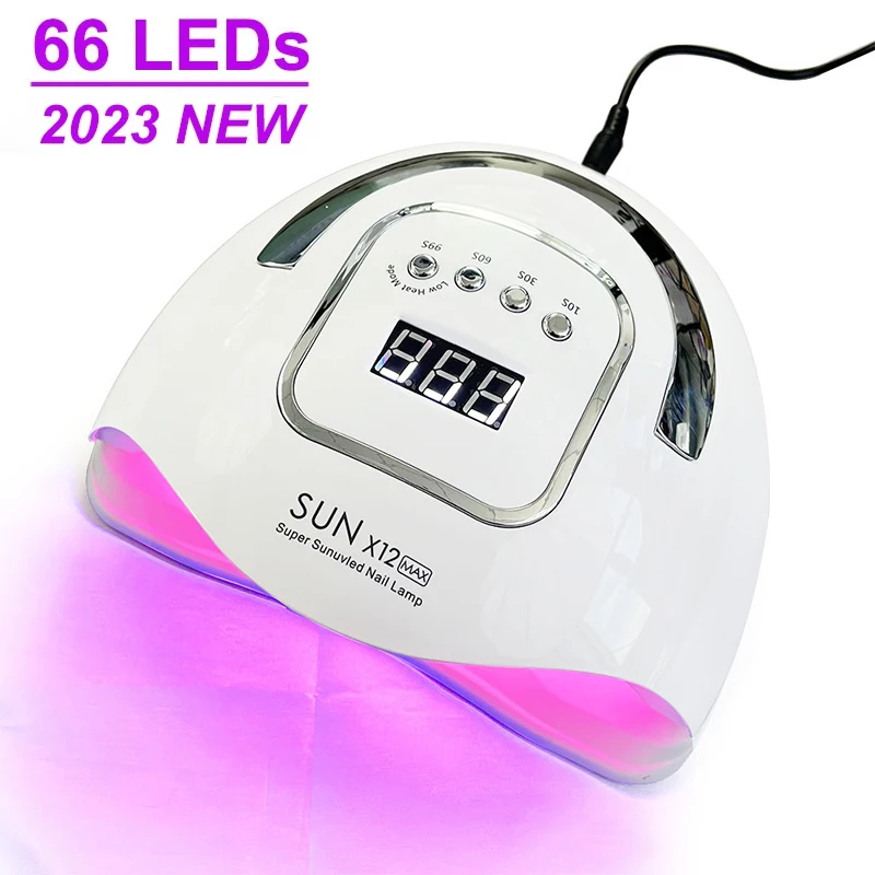 SUNX12X15MaxUVLEDLampForNailsProfessionalGelPolishDrying