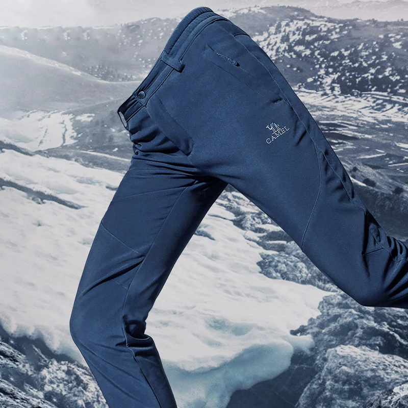 Hiking Pants Outdoor Hiking Pants Breathable Warm Women Trousers Windproof Water-repellent Casual Pant Men Spring