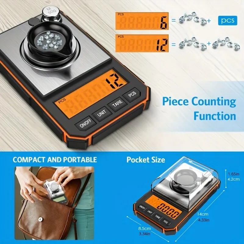 Professional Jewelry Scale Electronic Precision Mini