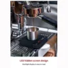 Espresso Coffee Kitchen Scale SearchPean Mini Smart Timer USB 2kg/0.1g Send Pad Man Woman Gift Timer Digital Weight Scale 3