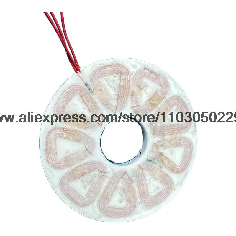 미니어처 디스크 발전기, 코어리스 발전기, 코일 코일 디스크, 코일 고정자, 품질 보증