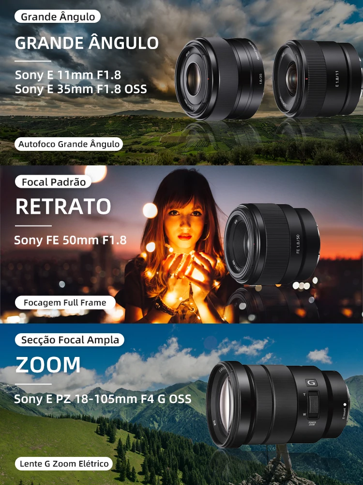 Sony Alpha a6400 ILCE6400L/B α6400 E-mount camera with APS-C Sensor Body +  16-50mm Power Zoom Lens sony 6400 - AliExpress