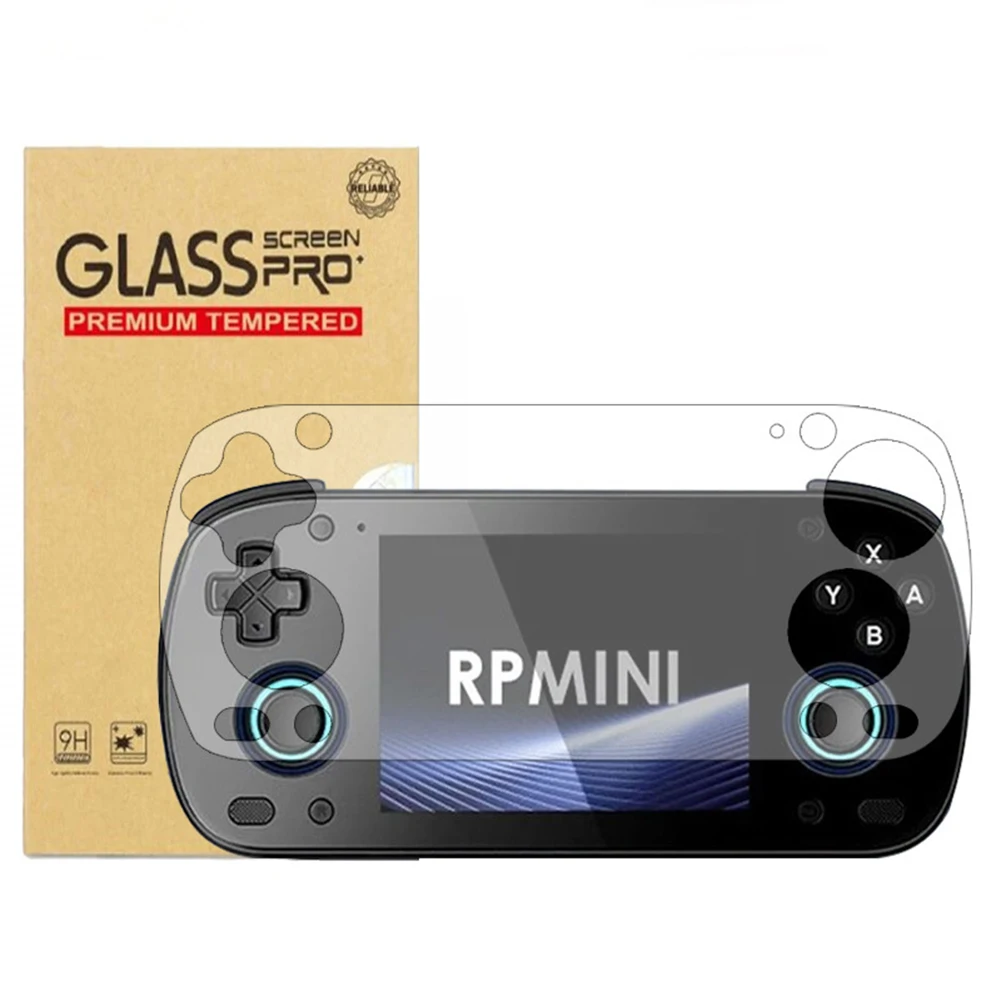 For Retroid Pocket Mini Tempered Glass Screen Protector Films Anti-Scratch Game Console Screen Protector Film Game Accessories