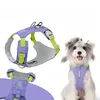 Light Weight Dog Chest Back Outdoor Dog Chest Strap Against Yarn-dyed Belt Pet Traction Speed DryPrevent Break Away Breathable