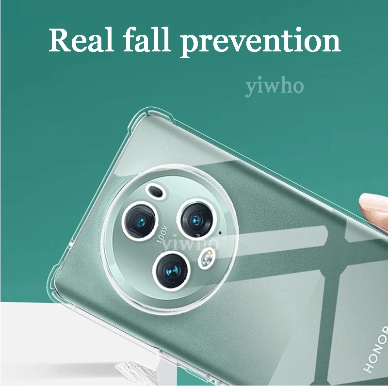 Silicone Soft Clear Phone Case - Transparent Protective Cover