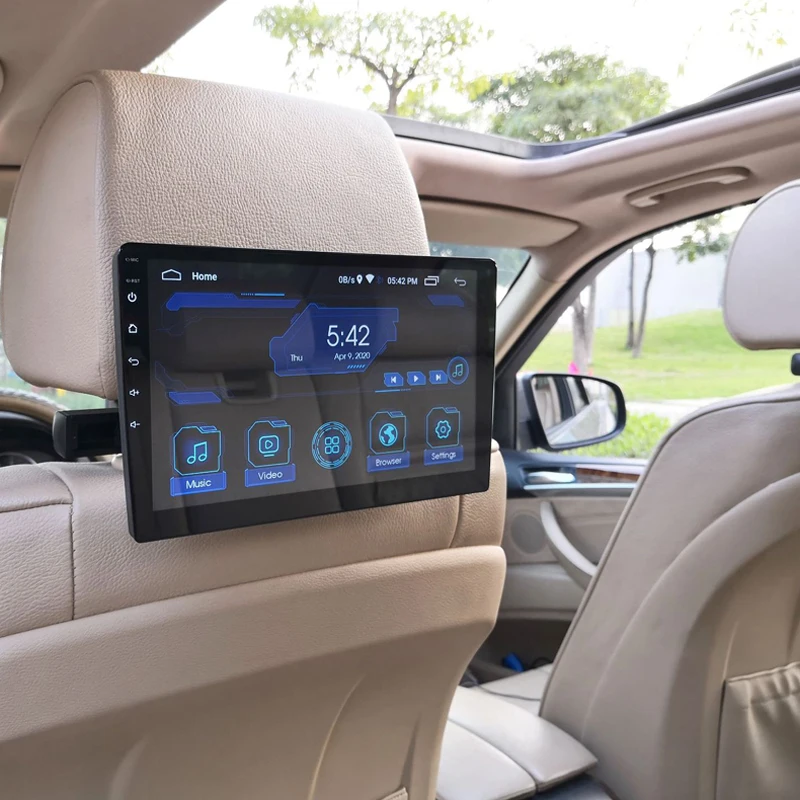 10 Inch Car Headrest Monitor Tablet PC Android 8.1 FHD 1080P WIFI.