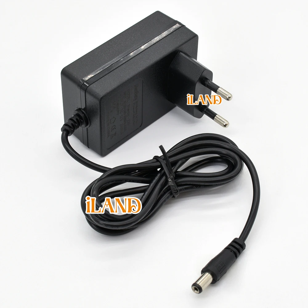 Doll Accessories iLAND Dollhouse Voltage Converter Socket Dc 12v EU Universal Plug Adapter Miniature Lamp Light