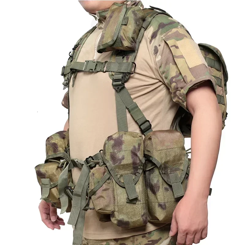 Gilet tactique Smersh Forces Spéciales Russes - Équipement chasse randonnée pêche - Veste tactique professionnelle