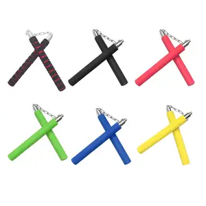 Image for Chinese Nunchucks Toys Practice Stick Cord Nunchak 