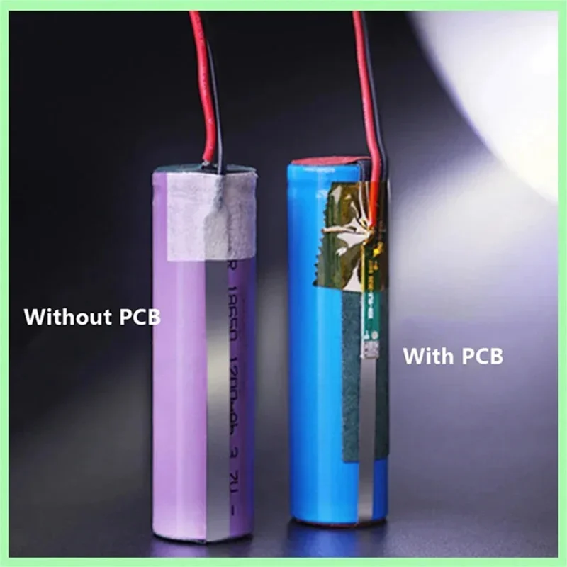 PH2.0 plug 18650 lithium ion rechargeable battery 3.7V 3000mAh with PCB for speakers radios headlights toys etc. 4.2V